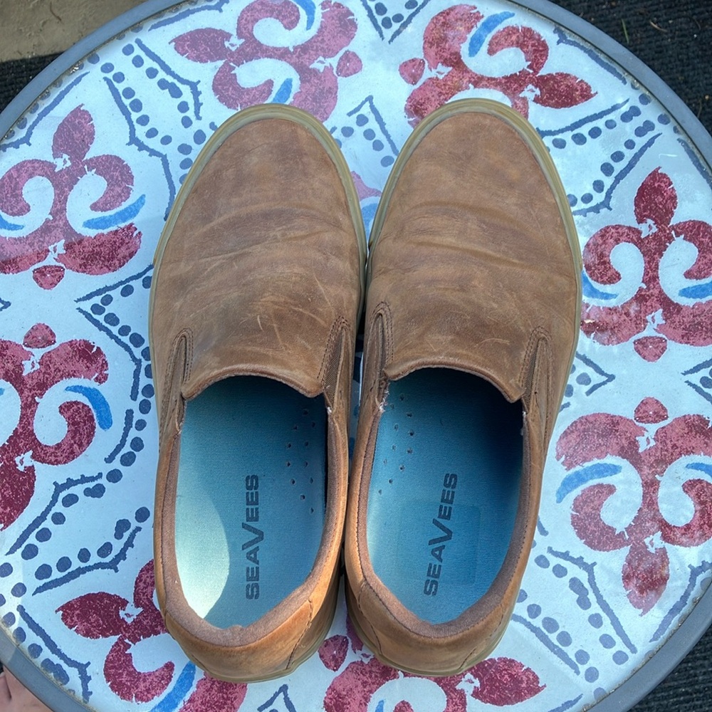 SeaVees Men's Brown Slip-On Shoes - Picture 7 of 7